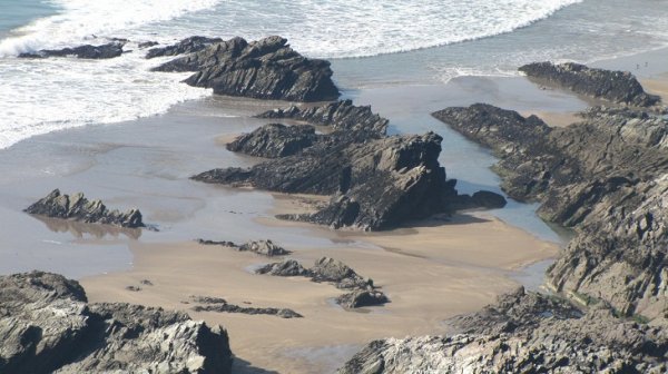 Low tide on Warren beach Low tide on Warren beach